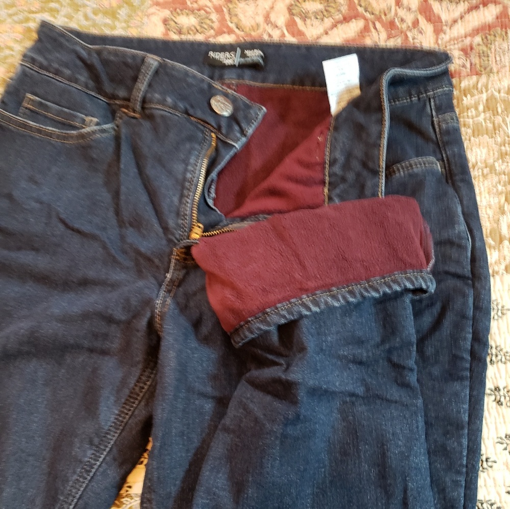 Lee Riders Flannel Lined Jeans